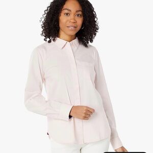 Tommy Hilfiger women’s Classic Pink Button-Up Shirt